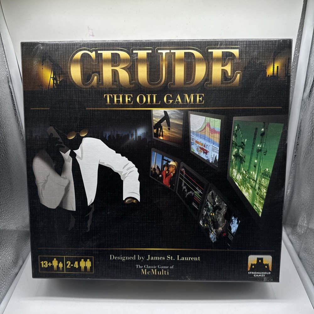 Stronghold Games Crude The Oil Game Board Game Strategy McMulti SG-2004 2012